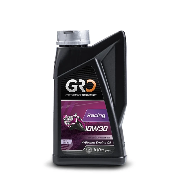 Масло моторное для мотоциклов GRO RACING 10W30, 1 л