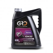 Масло моторное для мотоциклов GRO RACING 10W30, 4 л
