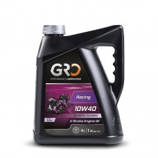 Масло моторное для мотоциклов GRO RACING 10W40, 4 л