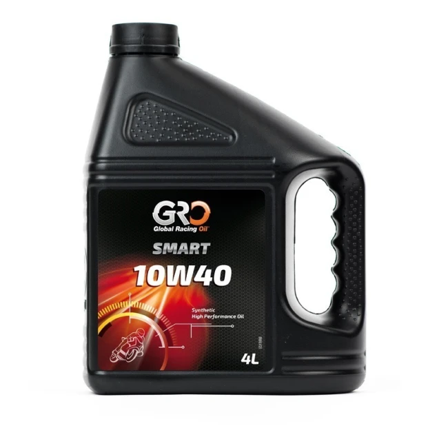 Масло моторное для мотоциклов GRO SMART 10W40, Synthetic technology, 4 л