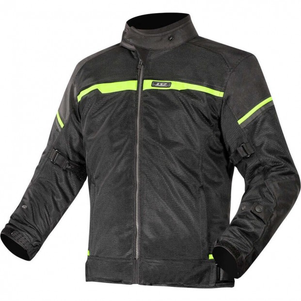 Куртка LS2 RIVA LADY BLACK NEON YELLOW