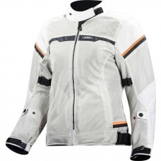 Куртка LS2 RIVA LADY LIGHT GREY H-V ORANGE