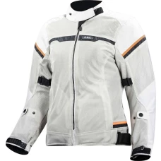 Куртка LS2 RIVA LADY LIGHT GREY H-V ORANGE