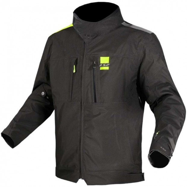 Куртка LS2 TITANIUM MAN BLACK H-V YELLOW