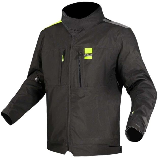 Куртка LS2 TITANIUM MAN BLACK H-V YELLOW