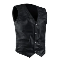Жилет кожаный Richa GILET WITHOUT FRINGES black