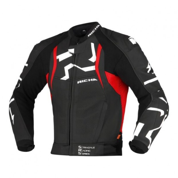 Куртка Richa STRADALE LEATHER black/red