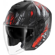 ШЛЕМ SHARK RS JET CARBON SHAYTAN Mat Black/Red/Gray