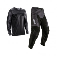 Комплект эндуро (джерси и мотобрюки) JUNIOR LEATT MINI RIDE KIT 3.5 STEALTH BLACK GREY