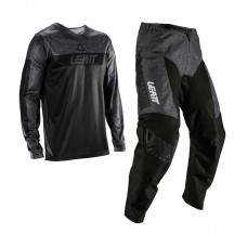 Комплект эндуро (джерси и мотобрюки) LEATT RIDE KIT MOTO 3.5 STEALTH BLACK GREY