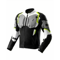 Куртка текстильная REBELHORN BORG 2 BLACK GREY FLUO YELLOW