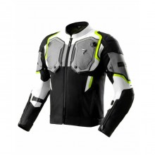 Куртка текстильная REBELHORN BORG 2 BLACK GREY FLUO YELLOW