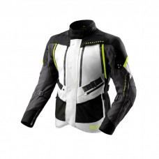 Куртка текстильная REBELHORN HARDY 3.0 BLACK LIGHT GREY FLUO YELLOW
