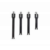 Пряжки для ботинок LEATT MOTO KIT 5.5/6.5 BLACK 4-PCS
