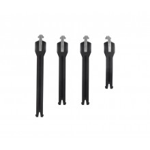 Пряжки для ботинок LEATT MOTO KIT 5.5/6.5 BLACK 4-PCS