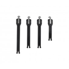 Пряжки для ботинок LEATT MOTO KIT 5.5/6.5 BLACK 4-PCS