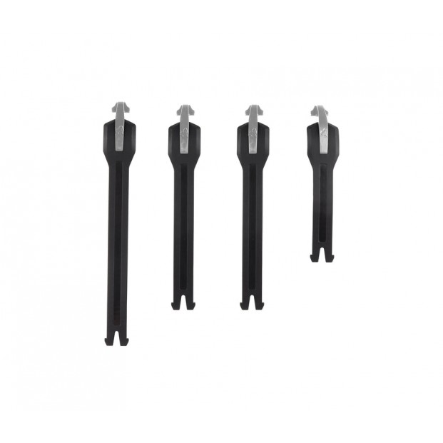 Пряжки для ботинок LEATT MOTO KIT 5.5/6.5 BLACK 4-PCS