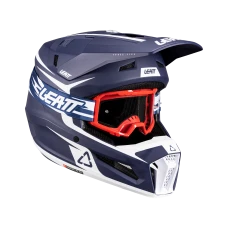 Шлем с очками JUNIOR LEATT KIT MOTO 3.5 BLUE