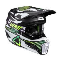 Шлем с очками JUNIOR LEATT KIT MOTO 3.5 STORM TEAL
