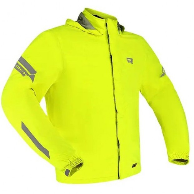 Куртка RICHA RAIN STRETCH 2L HOODIE yellow fluo