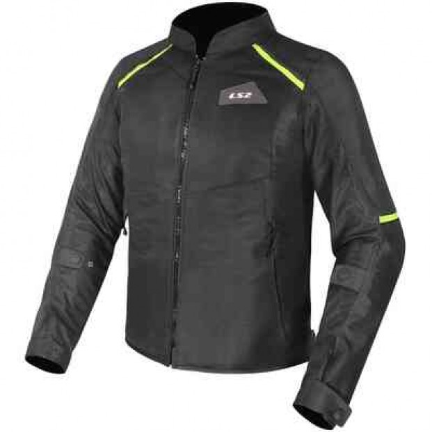 Куртка LS2 BREEZE MAN BLACK YELLOW