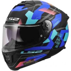 Шлем LS2 FF808 STREAM II MIKA BLACK BLUE-06
