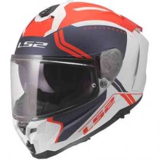 Шлем LS2 FF817 CHALLENGER II TITAN WHITE BLUE RED