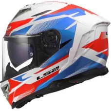 Шлем LS2 FF818 STORM III KOMAI WHITE BLUE RED