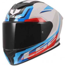 Шлем LS2 FF820 RAPID III HYPER WHITE BLUE RED