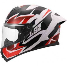 Шлем LS2 FF820 RAPID III XTREM WHITE BLACK RED