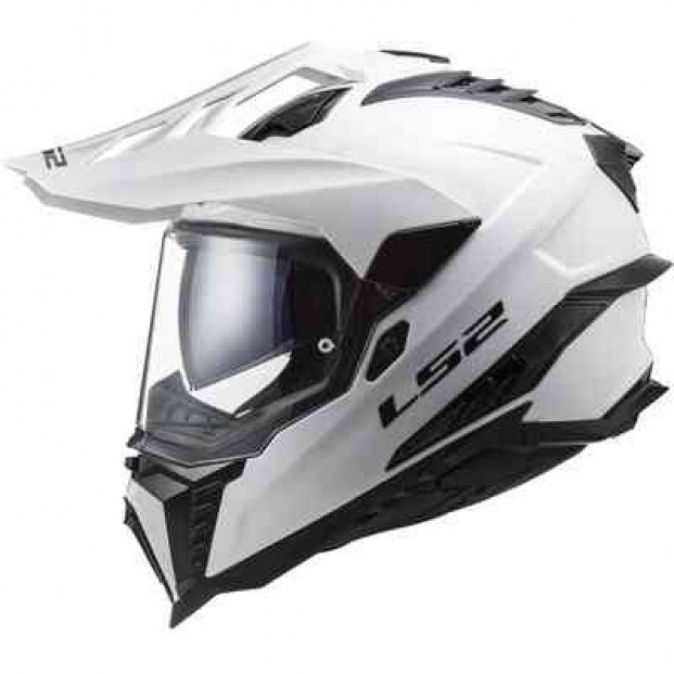 Шлем LS2 MX701 EXPLORER SOLID WHITE-06