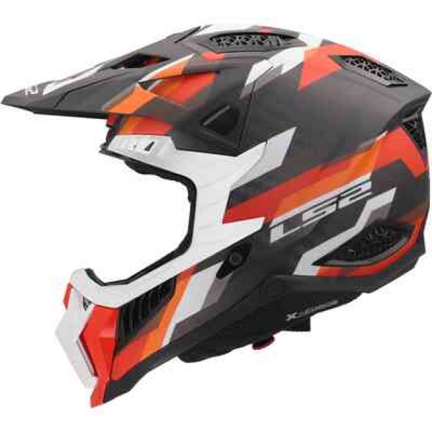 Шлем LS2 MX703 X-FORCE PHANTOM ORANGE RED-06