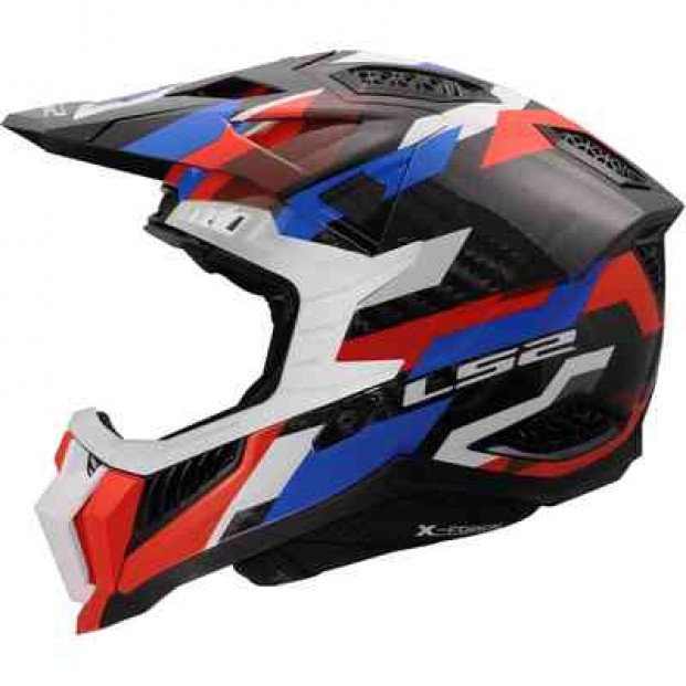 Шлем LS2 MX703 X-FORCE PHANTOM WHITE BLUE RED-06