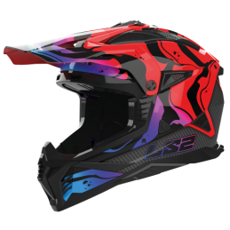 Шлем LS2 MX708 FAST II WASH RED-06