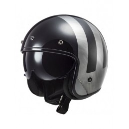 Шлем LS2 OF601 BOB II LINES BLACK JEANS-06