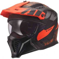 Шлем LS2 OF606 DRIFTER GAS GREY ORANGE-06