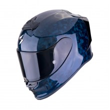 Шлем SCORPION EXO-R1 EVO ONYX CARBON AIR SOLID Bleu (02)