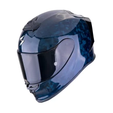 Шлем SCORPION EXO-R1 EVO ONYX CARBON AIR SOLID Bleu (02)