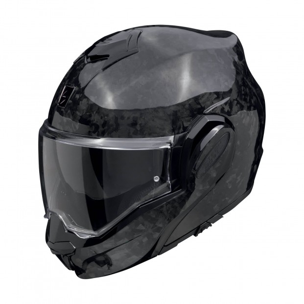 Шлем SCORPION EXO-TECH EVO ONYX CARBON SOLID Noir (03)