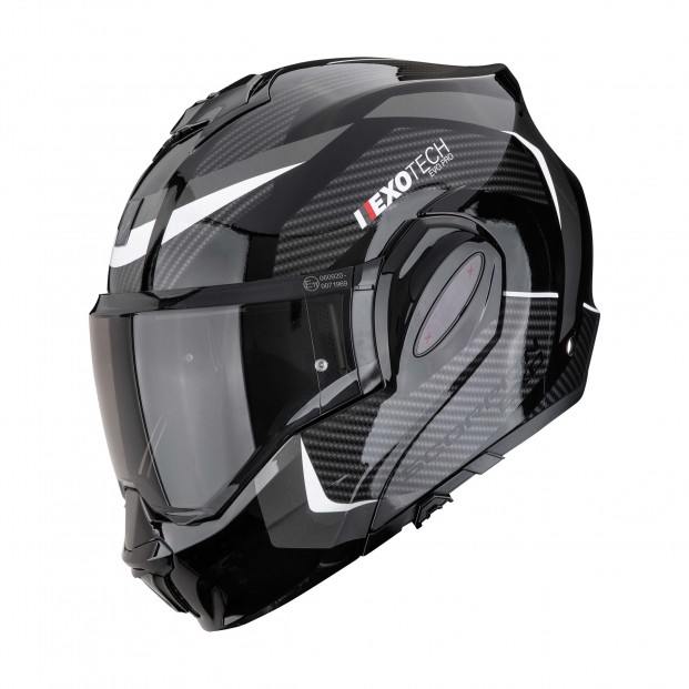 Шлем SCORPION EXO-TECH EVO PRO ACUTI Noir-Argent (58)