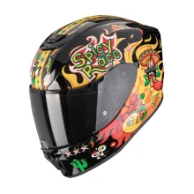 Шлем SCORPION EXO-JNR AIR YUCATAN Noir-Jaune-Rouge (389)