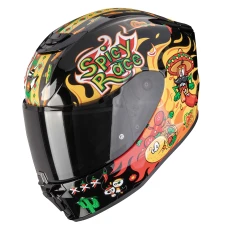 Шлем SCORPION EXO-JNR AIR YUCATAN Noir-Jaune-Rouge (389)