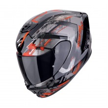 Шлем SCORPION EXO-391 CLUTTER Noir-Rouge (24)