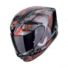 Шлем SCORPION EXO-391 CLUTTER Noir-Rouge (24)