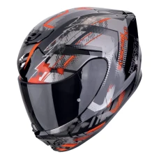 Шлем SCORPION EXO-391 CLUTTER Noir-Rouge (24)