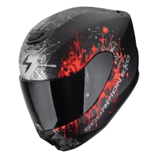 Шлем SCORPION EXO-391 WOLF Noir mat-Argent-Rouge (24)
