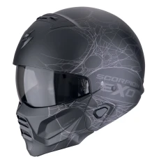Шлем SCORPION EXO-COMBAT II SPIDERWEB Noir mat-Argent (159)