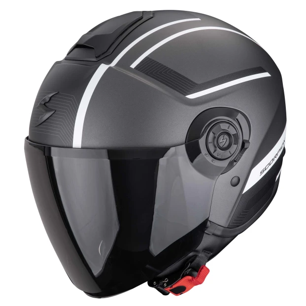 Шлем SCORPION EXO-CITY II COSMOS Argent Mat-Blanc (208)