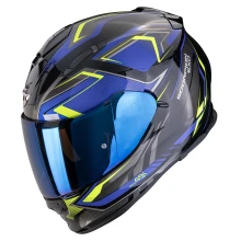 Шлем SCORPION EXO-491 ZUMO Noir-Bleu-Jaune fluo (191)
