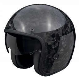 Шлем SCORPION BELFAST EVO ONYX CARBON SOLID Noir (03)